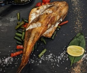 Grilled Fish & Mash